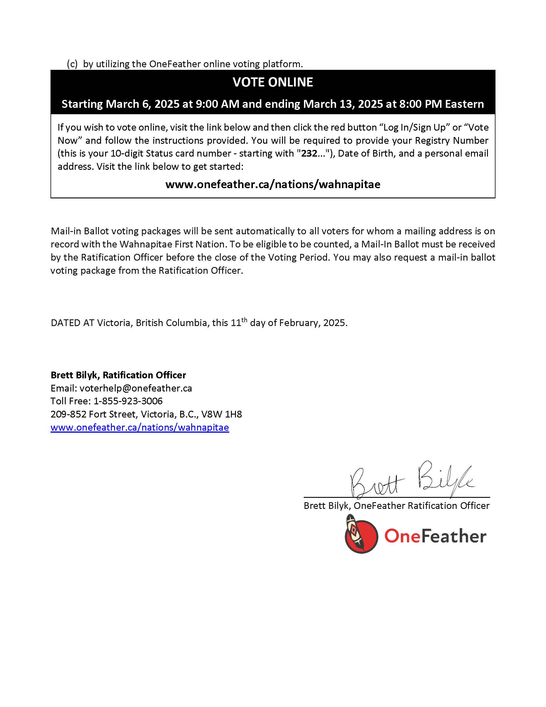 Ratification Notice Page 2