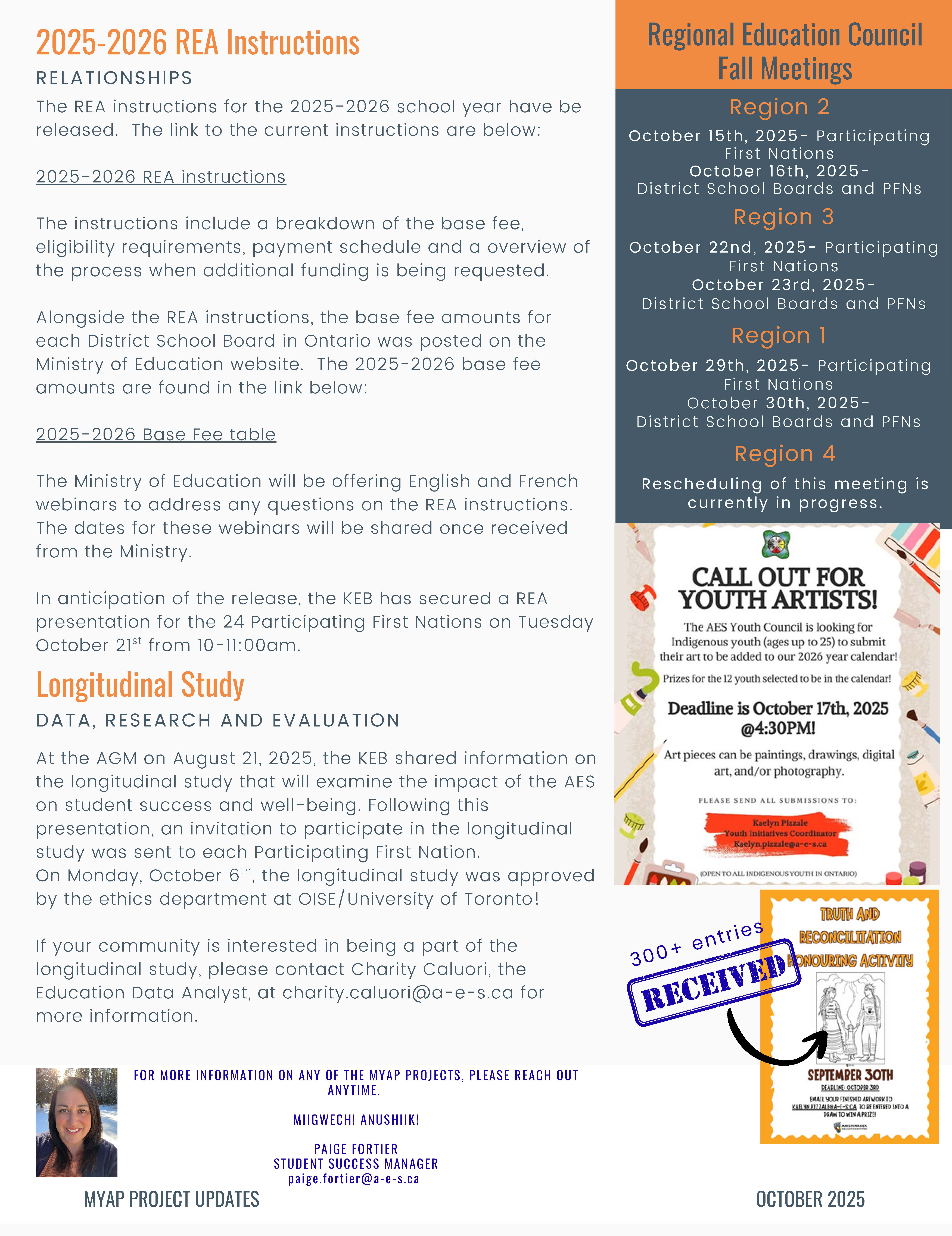 October 2025 MYAP Newsletter Page 2