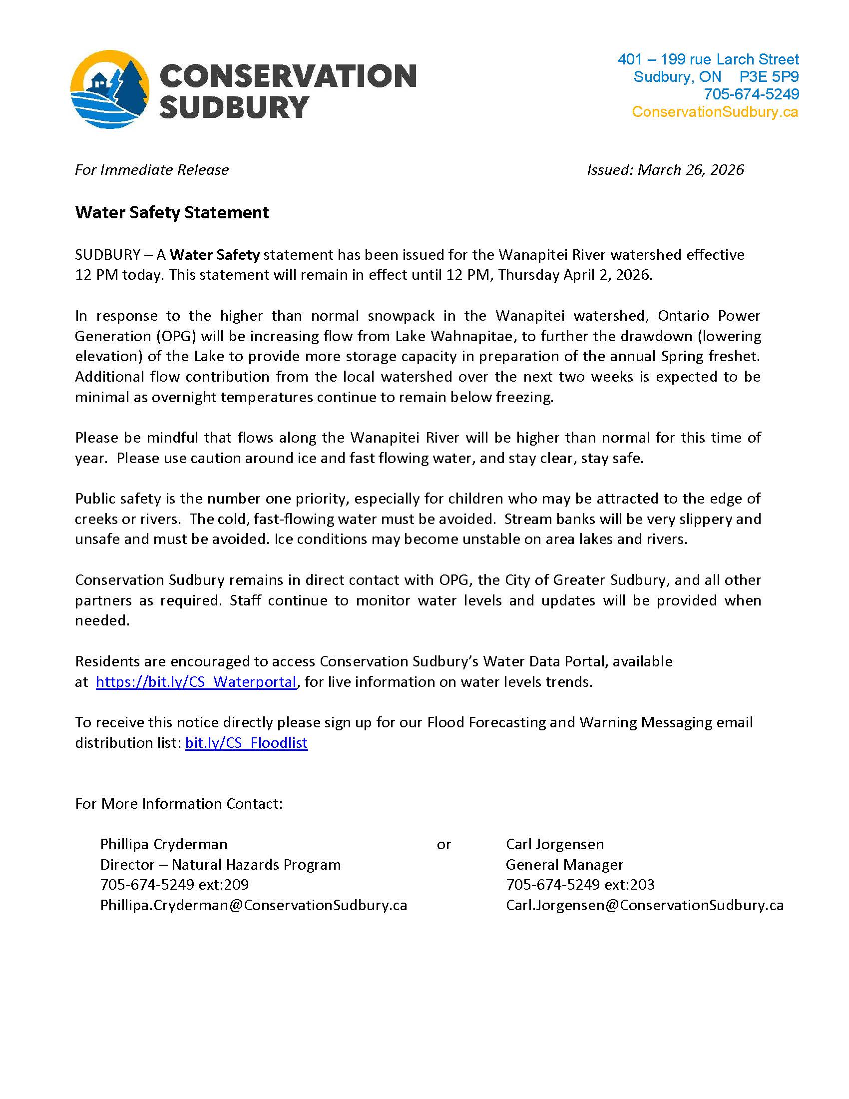 notice recycling delayed apr2026